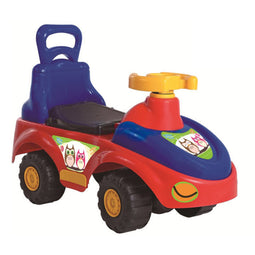 Driewieler Hugs&Owl AVC 6068 Rood Blauw