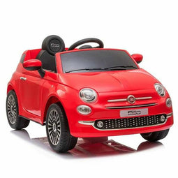 Elektrische auto voor kinderen Fiat 500 113 x 67,5 x 53 cm MP3 Rood 30 W 6 V Met afstandsbediening