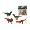 Figurenset 20 x 26 x 3 cm Dinosaurussen