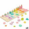 Houten Kinderpuzzel Woomax Vormen Cijfers + 3 jaar (6 Stuks)