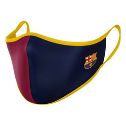 Hygiënisch en herbruikbaar gezichtsmasker gemaakt van stof F.C. Barcelona Kinderen
