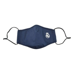 Hygiënisch en herbruikbaar gezichtsmasker gemaakt van stof Real Madrid C.F. Kinderen Blauw