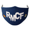 Hygiënisch en herbruikbaar gezichtsmasker gemaakt van stof Real Madrid C.F. Kinderen Blauw Wit