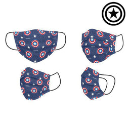 Hygiënisch masker The Avengers Kinderen Blauw