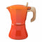 Italiaanse Koffiepot Oroley Petra 6 Kopjes Oranje Aluminium