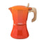 Italiaanse Koffiepot Oroley Petra 9 Kopjes Oranje Aluminium