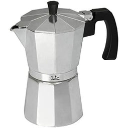 Italiaanse Koffiepot JATA CCA6 * Zilverkleurig Aluminium 6 Kopjes