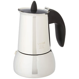 Italiaanse Koffiepot Valira ISABELLA 4T Zwart Staal Roestvrij staal