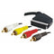 Kabel 3 x RCA naar Euroconnector NIMO