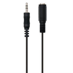 Kabel Audio Jack (3,5 mm) Ewent Zwart 10 m