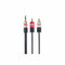 Kabel Audio Jack (3,5 mm) naar 2 RCA DCU (3 m)