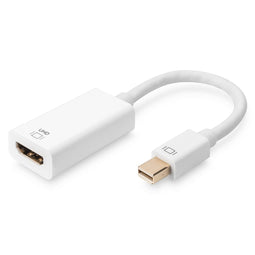 Kabel DisplayPort Digitus by Assmann DB-340416-002-W 20 cm Wit