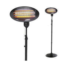Kwarts Kachel EDM 07091 Zwart 2000 W