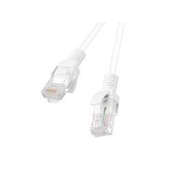 Kabel RJ45 Categorie 6 UTP Rigide Lanberg PCU6-10CC-0100-W 1 m