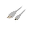Kabel USB 2.0a naar Mini USB B Lanberg CA-USBK-10CC-0018-S Grijs 1,8 m (1,8 m)