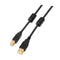 Kabel USB A naar USB B Aisens A101-0011 Zwart 5 m