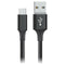 Kabel USB A naar USB C Goms Zwart 1 m