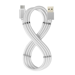 Kabel USB A naar USB C Celly USBUSBCMAGWH Wit 1 m
