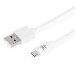 Kabel USB naar micro-USB Maillon Technologique MTBMUW241 Wit 1 m (1 m)