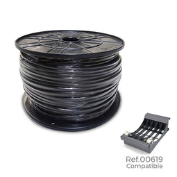 Kabel voor Parallele Interface Sediles 28917 2 x 0,75 mm Zwart 700 m Ø 400 x 200 mm