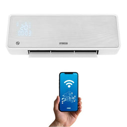 Keramische Splitverwarming voor tegen de Muur N'oveen HC3299 Wit 2000 W