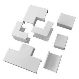 Kabelgoot Solera kit1020 Airconditioner 7 Onderdelen (10 x 20 mm)