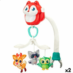 Kinderbed Mobiel Winfun 3 in 1 dieren Plastic 31,5 x 42 x 20 cm (2 Stuks)