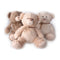 Knuffelbeer DKD Home Decor 42 x 45 x 45 cm Beige Bruin Wit Beer (3 Onderdelen)