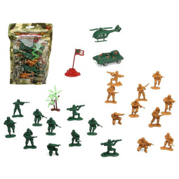 Playset Military Multicolour