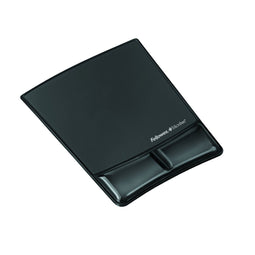 Mat met Polssteun Fellowes 9182301 Zwart