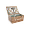 Mand DKD Home Decor Picknick Natuurlijk Groen vlechtwerk (44 x 30 x 22 cm)