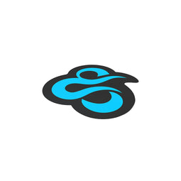 Mat voor Gaming Newskill NS-FLOORPAD Zwart Zwart/Blauw