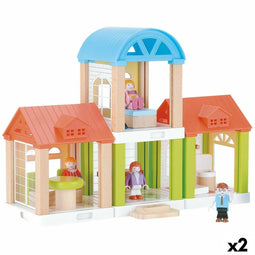 Miniatuurhuis Woomax 42 Onderdelen 2 Stuks