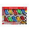 Motorfiets Set Multicolour 20 x 15 cm (10 Stuks)