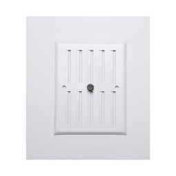 Rooster Fepre Aanpasbaar Aluminium Wit (17 x 13 cm)
