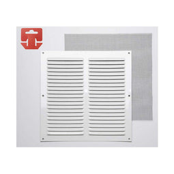 Rooster Fepre Muggennet Coating Aluminium Wit (25 x 25 cm)