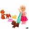 Pop met Huisdier Colorbaby 5 x 12,5 x 3 cm (6 Stuks)