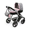 Poppenwagen Reig Stule Pram Grijs 63 cm