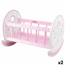 Poppenwieg Woomax 2 Stuks 47 x 35 x 35 cm