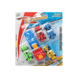 Raceauto Multicolour Lanceerder 5 Onderdelen