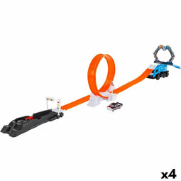 Racebaan Speed & Go 4 Stuks 124 x 20,5 x 14 cm