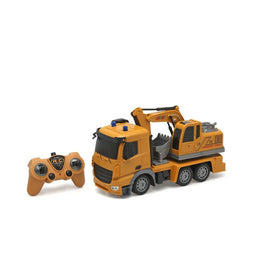 Radiobestuurbare graafmachine City Truck 1:24