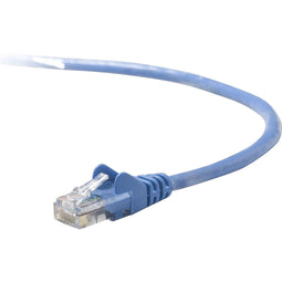 Stevige UTP-netwerkkabel categorie 5e Belkin A3L793BT01MBLHS Grijs Blauw 1 m 1 Stuks