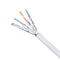 Stevige UTP-netwerkkabel categorie 6 Panduit NUL6X04WH-HEG Blauw 305 m