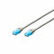 Stevige UTP-netwerkkabel categorie 6 Digitus DK-1511-005 Grijs 50 cm
