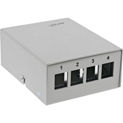 Stevige UTP-netwerkkabel categorie 6 4 x RJ45 (Refurbished A)