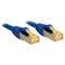 Stevige UTP-netwerkkabel categorie 6 LINDY 47277 Blauw 1 m 1 Stuks