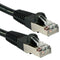 Stevige UTP-netwerkkabel categorie 6 LINDY 47179 2 m Zwart 1 Stuks