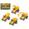 Set minivrachtwagens Geel