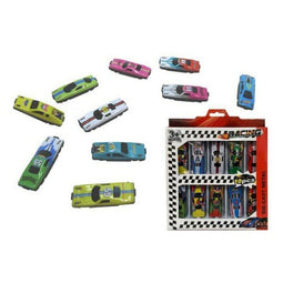 Set auto's Racing Metaal (10 uds)